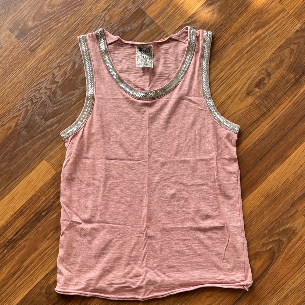 Embellished tank